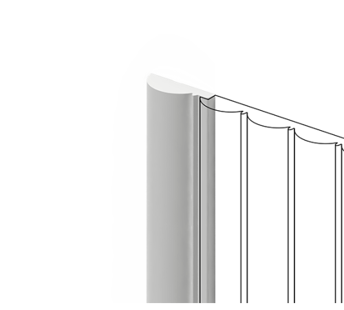 Финишный молдинг LF137A NP HIWOOD